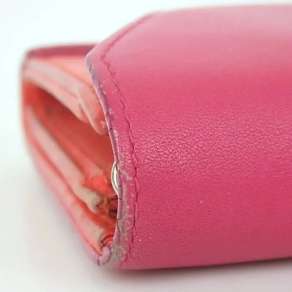 Authentic Christian Dior Wallets leather [Used]